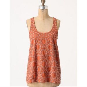 [Anthro] Daphne Embroidered Tank by HWR